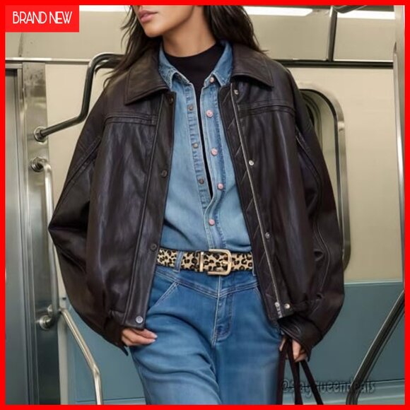 Suede Chunky Belt with Gold Buckle for Jeans Dresses